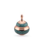 Perzsa türkiz cukortartó tetővel 16 cm