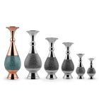 Perzsa türkiz karcsú váza 30 cm