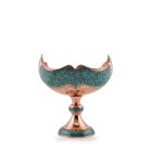 Perzsa türkiz talpas kashkul, kínáló