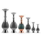 Perzsa türkiz karcsú váza 20 cm