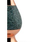 Perzsa türkiz karcsú váza 16 cm