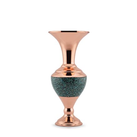 Perzsa türkiz váza 15 cm