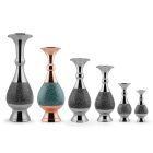 Perzsa türkiz karcsú váza 26 cm