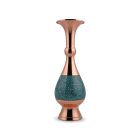 Perzsa türkiz karcsú váza 40 cm