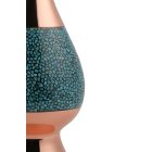 Perzsa türkiz karcsú váza 40 cm