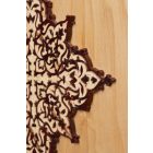 Falikép fából, perzsa mintával, világos alapon