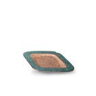 Perzsa türkiz kashkul kínáló, tálcával