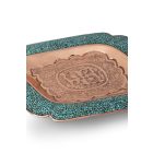 Perzsa türkiz kashkul kínáló, tálcával