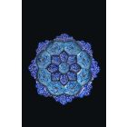 Minakari dísztányér keretben 40 cm