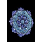 Minakari dísztányér keretben 40 cm