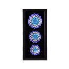 3 db-os Minakari dísztányér keretben