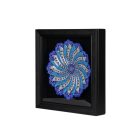 Minakari dísztányér keretben 33 cm