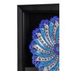 Minakari dísztányér keretben 33 cm