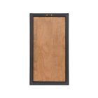 Rózsamintás falikép fából