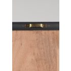 Falikép fából, ornamentikus mintával, csíkokkal