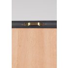 Falikép fából, inverz perzsa mintával, világos alapon