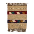 Kilim - drapp színű, geometrikus mintával