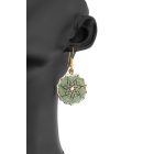 3 részes türkiz ékszerszett - kerek