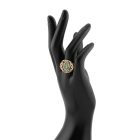 3 részes fekete-türkiz ékszerszett