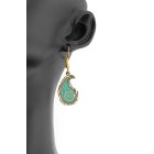 3 részes türkiz Boteh ékszerszett