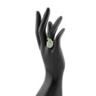 3 részes türkiz Boteh ékszerszett