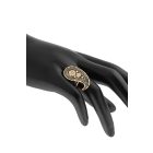 3 részes fekete-arany Boteh ékszerszett