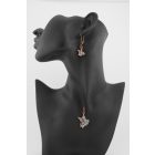 4 részes türkiz berakásos madaras ékszerszett