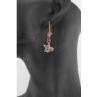 4 részes türkiz berakásos madaras ékszerszett