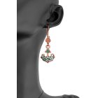 3 részes horgony formájú türkiz ékszerszett