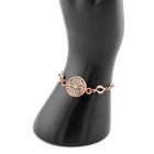 3 részes türkiz berakásos sorskerék ékszerszett - kerek