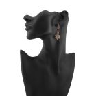 3 részes türkiz berakásos, csillagos ékszerszett