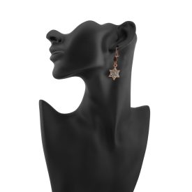 3 részes türkiz berakásos, csillagos ékszerszett