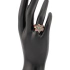 3 részes türkiz berakásos, csillagos ékszerszett