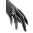 2 részes türkiz berakásos, csillagos ékszerszett