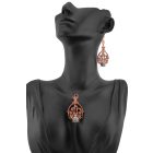 2 részes, őzekkel díszített ékszerszett 