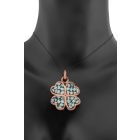 3 részes lóhere mintájú ékszerszett