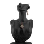 3 részes ékszerszett 8 szirmú virággal