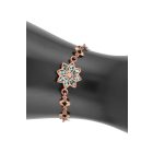 3 részes ékszerszett 8 szirmú virággal