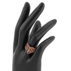 4 részes, szív mintájú markazit ékszerszett