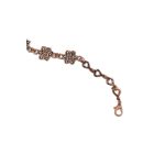 4 részes, virág mintájú markazit ékszerszett