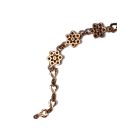 4 részes, virág mintájú markazit ékszerszett