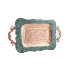 1 személyes perzsa türkiz teáskészlet